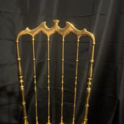 Brass Vanity Chair