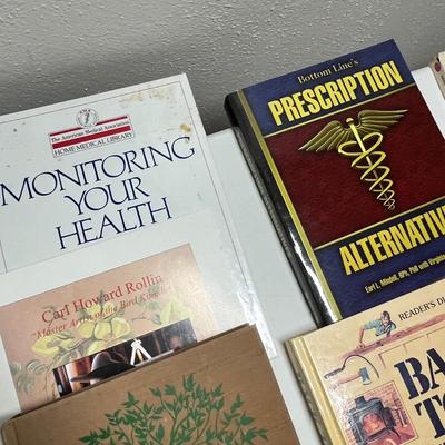 Lot 392 Books on health