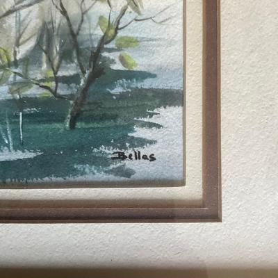 C207 Original Watercolor Of A Canadian Goose