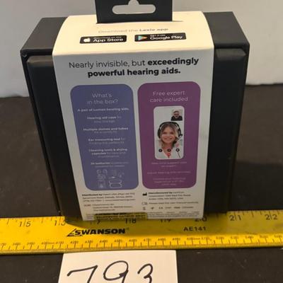New in Box Lexie Lumen Hearing Aids