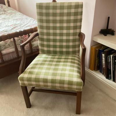 A228 Martha Washington Mahogany Arm Chair