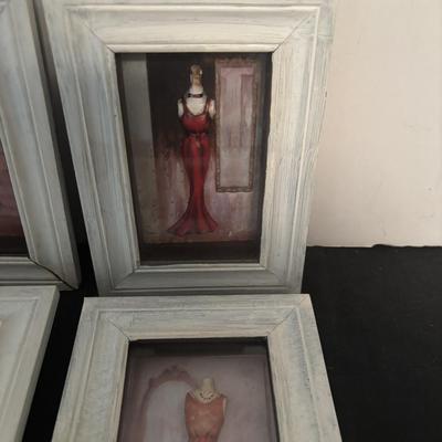 Framed Art Dress Forms