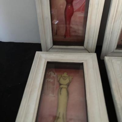 Framed Art Dress Forms