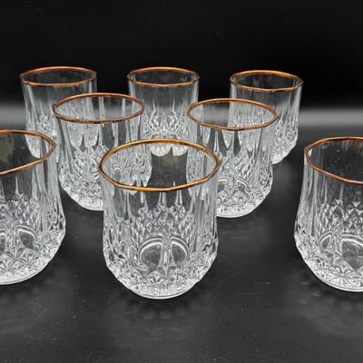 French Crystal Lowball - Old Fashioned - Set of 8