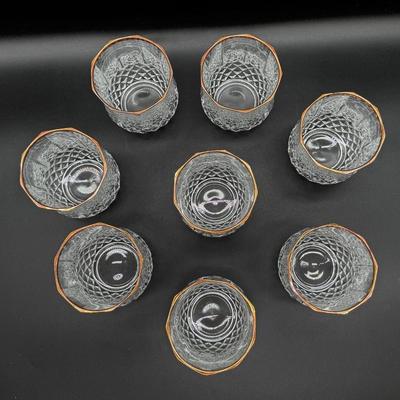 French Crystal Lowball - Old Fashioned - Set of 8