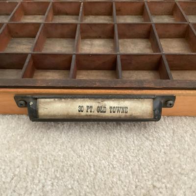 A232 Antique Sectional Drawer/Wall Hanging