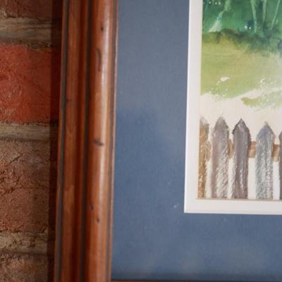 Framed Original Painting by Juanita Courtney Faciane