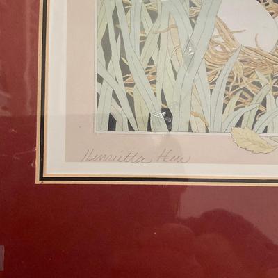 A243 Signed Hen & Rooster Prints