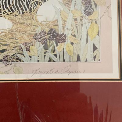 A243 Signed Hen & Rooster Prints