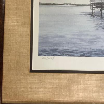 M254 Grover G. Cantwell Jr. Lithograph #421/1064 Signed Pencil "Eastern Shore Delights"