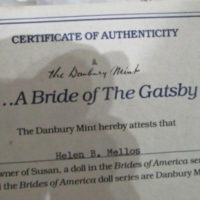 Sale Photo Thumbnail #18: New in box, Danbury mint, 13" tall, has stand