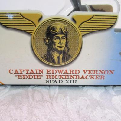 Sale Photo Thumbnail #101: New in box, Captain Edward Vernon "Eddie Rickenbacker Spad XII, See pictures