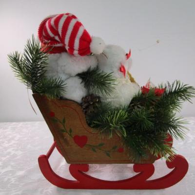 Sale Photo Thumbnail #310: Sleigh measures 11-1/4" long x 13' tall x 7" Wide