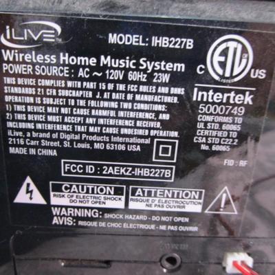 Sale Photo Thumbnail #335: Model IHB227B, plays CDs, includes speakers, Blue Tooth enabled, tested & works