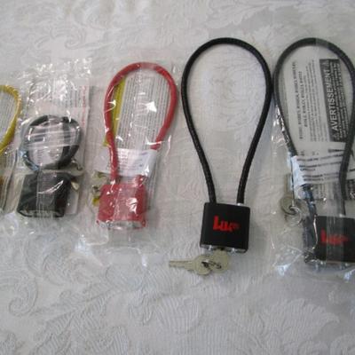 Sale Photo Thumbnail #368: Adjustable belt up to 41-1/2", Earplugs, sewing kit, 9 gun locks, Badge holder, knit fabric gun wrap, Ballistic goggle lens, see pictures