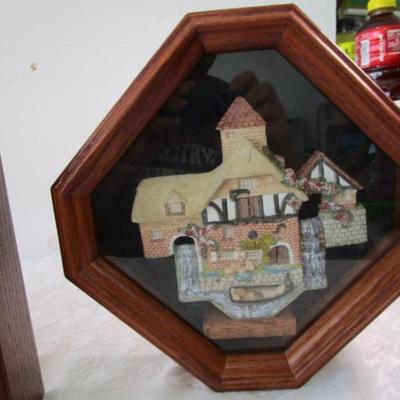 Sale Photo Thumbnail #395: Octagonal 10" wide x 10" tall, See pictures