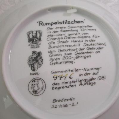 Sale Photo Thumbnail #423: Rumpelstiltskin by Die Gebruder Grimm, has certificate; Mary Mary by Reco, includes the story on paper