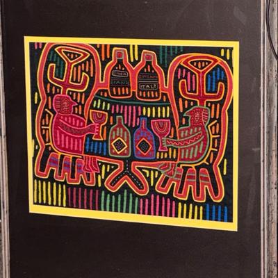 Panama Mola Multilayer Vibrant
