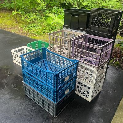 Stackable Plastic Crates (G-MG)