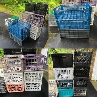 Stackable Plastic Crates (G-MG)