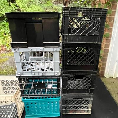 Stackable Plastic Crates (G-MG)