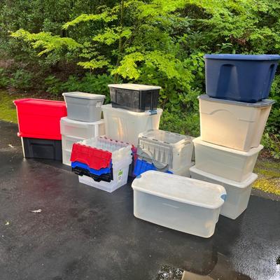 Plastic Storage Containers (G-MG)