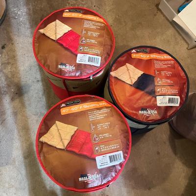 LL Bean, Ozark & More Sleeping Bags (DC1-DC2-MG)