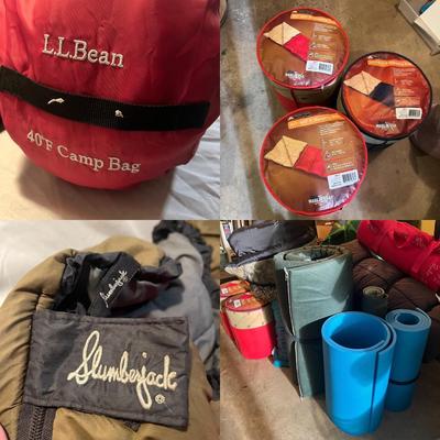 LL Bean, Ozark & More Sleeping Bags (DC1-DC2-MG)