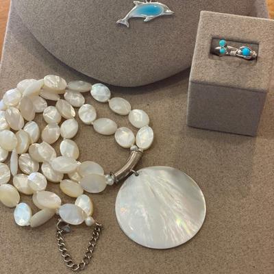 Under the Sea theme jewelry