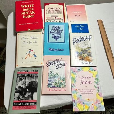 Lot 396 Assorted books.