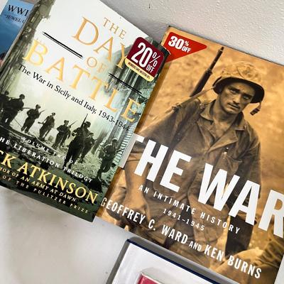 Lot 399 WW2 Books