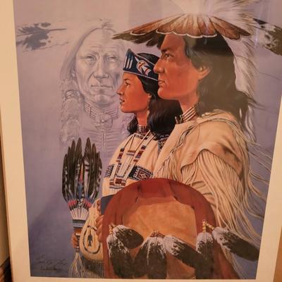 Sale Photo Thumbnail #67: Signed and numbered #69 of 475 this print is not in a frame but is in the protective sleeve with cardboard backing.