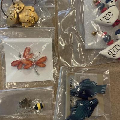 Fun animal post earrings