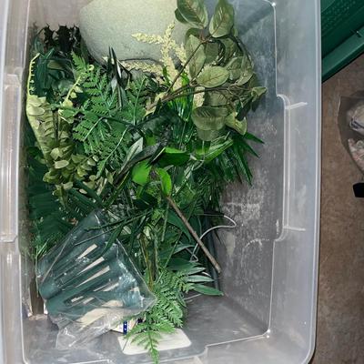 Sale Photo Thumbnail #292: Container of greenery and arrangement making materials