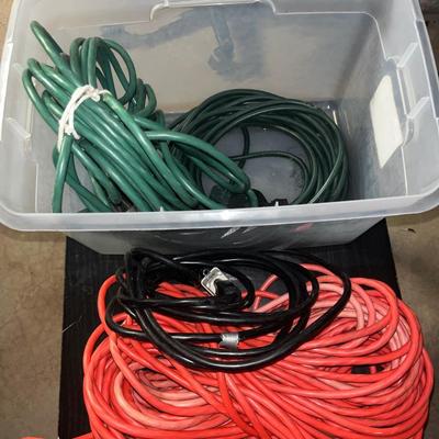 Sale Photo Thumbnail #315: Outdoor extension cords, different sizes