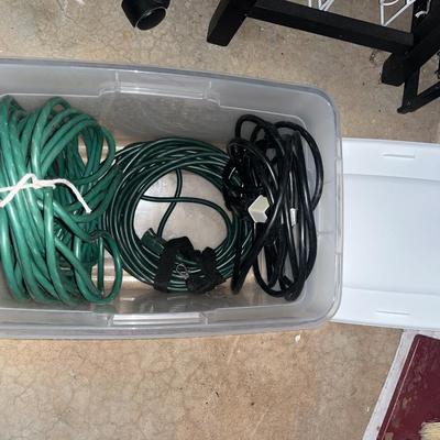 Sale Photo Thumbnail #313: Outdoor extension cords, different sizes