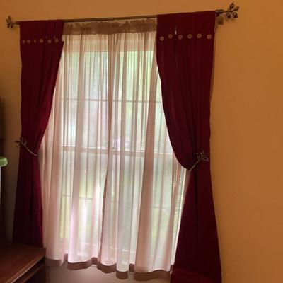 Tab Top Curtains & Sheer Curtains (DR-MG)