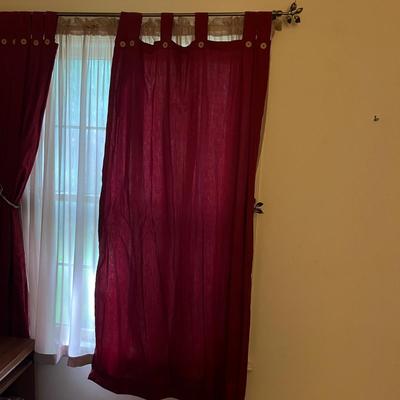 Tab Top Curtains & Sheer Curtains (DR-MG)