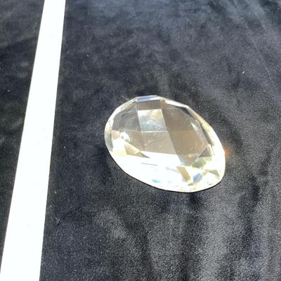Sale Photo Thumbnail #340: Large crystal paperweight