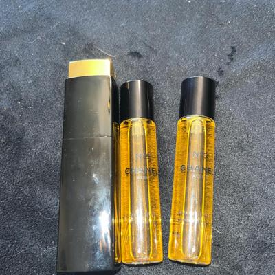 Sale Photo Thumbnail #379: Chanel 5 perfume and refills - all full
