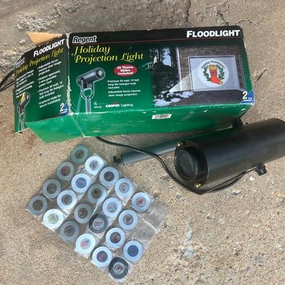Sale Photo Thumbnail #414: Holiday projector flood light - does work