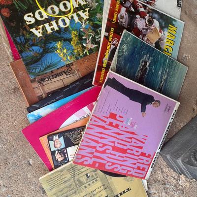 Sale Photo Thumbnail #416: Group of old records