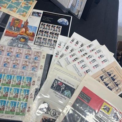 Lot 26 John F. Kennedy memorabilia & Elvis Presley stamps