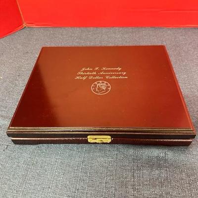 Lot 66 JFK 30th anniversary half dollar collection