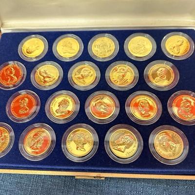 Lot 67 the official medals of America’s presidents collection