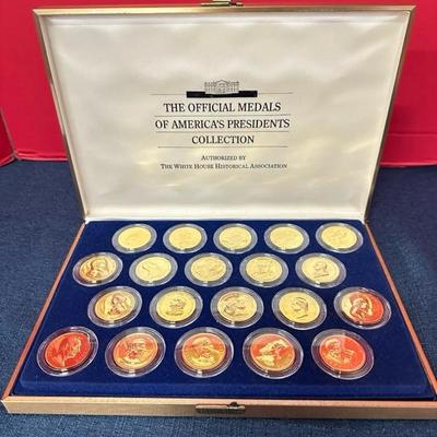 Lot 67 the official medals of America’s presidents collection