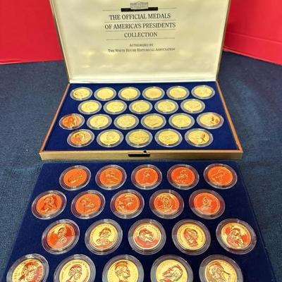 Lot 67 the official medals of America’s presidents collection