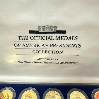 Lot 67 the official medals of America’s presidents collection
