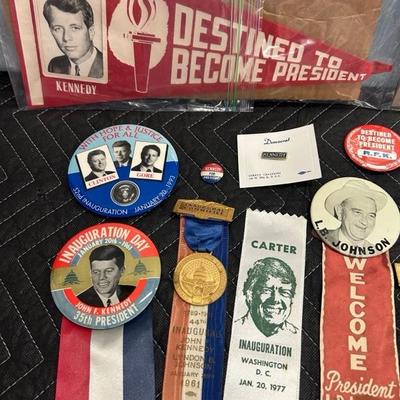 Lot 122 Kennedy memorabilia