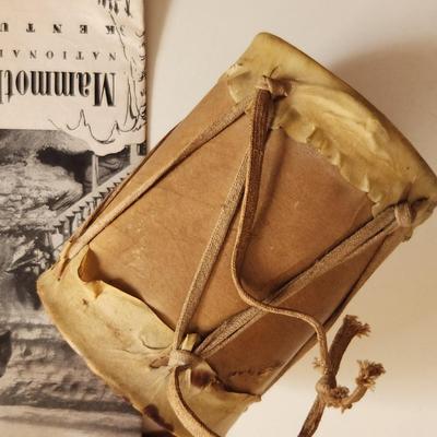 Sale Photo Thumbnail #329: This auction lot is for a gathering of Vintage Scouting & Mammoth Cave Outing Souvenirs.  These are from our client's 1949 camping trip with his Scout Troop to Mammoth Cave in Kentucky.  Included are an old cave brochure, a miniature pack of linen postcar